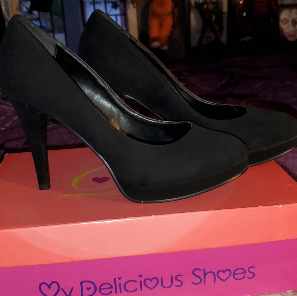 Black  3" High heels